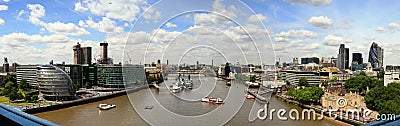 London River Thames Stock Photo