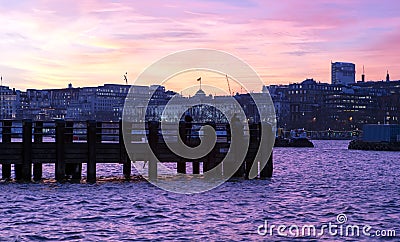 London seafront pier view Editorial Stock Photo