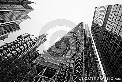 LONDON - SEPTEMBER 21: Leadenhall Building in construction Editorial Stock Photo