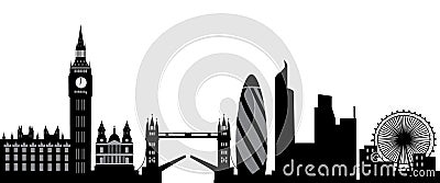 London skyline Vector Illustration