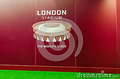 London Stadium,West Ham United Football Club Editorial Stock Photo