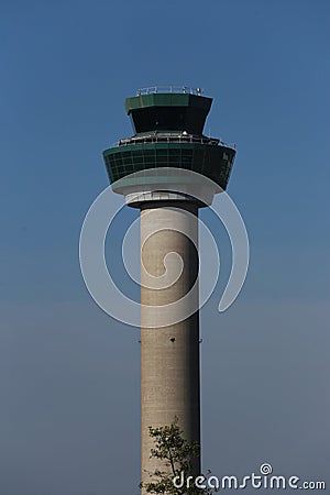 London Stansted Control tower Editorial Stock Photo