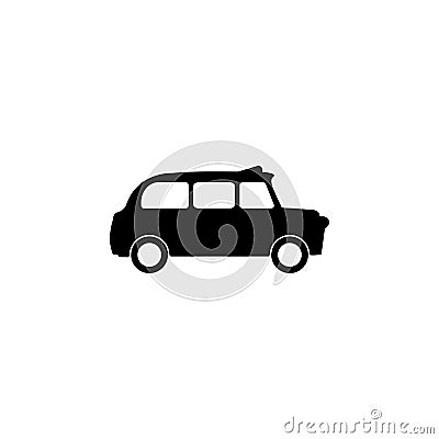 London Taxi icon. Element of United Kingdom culture icons. Premium quality graphic design icon. Signs, outline symbols collection Stock Photo