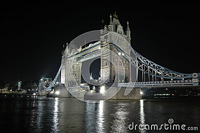 London Tower Bridge Stock Photo