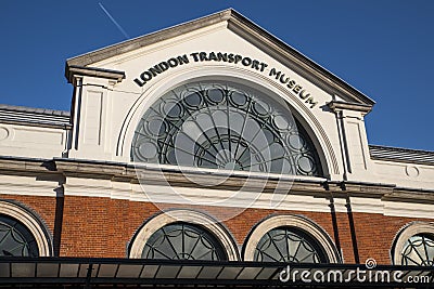 London Transport Museum Editorial Stock Photo