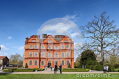Old classic building of the Dutch House at Kew Palace, London, UK Editorial Stock Photo