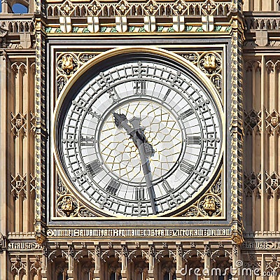 Big Ben in London Stock Photo