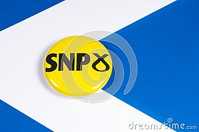 Scottish National Party Editorial Stock Photo