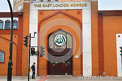 Mosque in London UK Editorial Stock Photo
