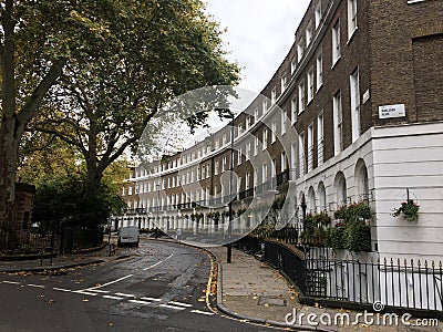 LONDON, UK: A typical view in London Editorial Stock Photo