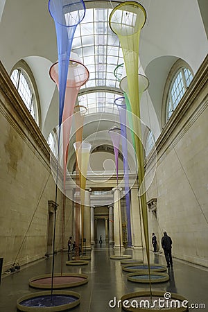 The Filters by Christina Mackie in Tate Britain. Editorial Stock Photo