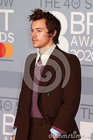 The BRIT Awards 2020 Editorial Stock Photo