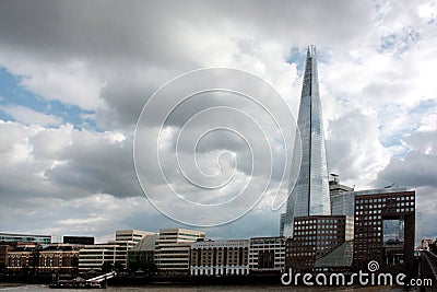 London, United kingdom: shard view Editorial Stock Photo
