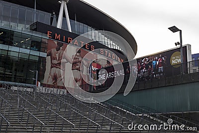 Arsenal Emirates Football Stadium Editorial Stock Photo