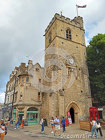 Some of the most famous buildings in Oxford, Editorial Stock Photo