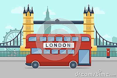 London Cartoon Illustration