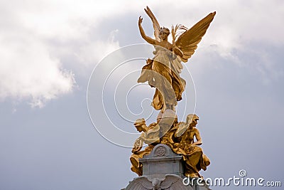 London Victory Landmark Stock Photo