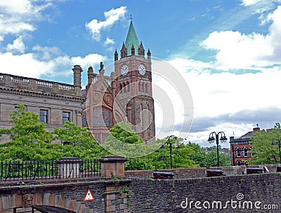 Londonderry Church Stock Photo