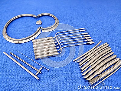 Lone Star Retractor And Urological Surgical Instruments Stock Photo