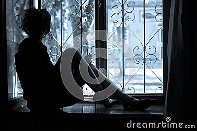 Loneliness Stock Photo