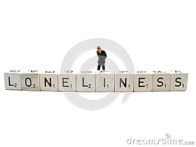 Loneliness Stock Photo