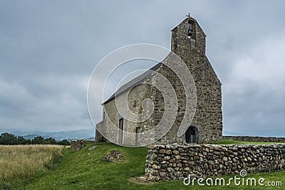 Lonely church Stock Photo