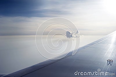 Lonely cloud Stock Photo