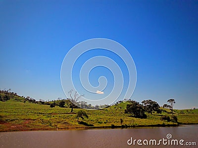 The lonely cloud Stock Photo