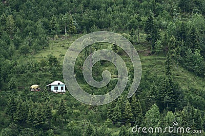 Lonely house Stock Photo