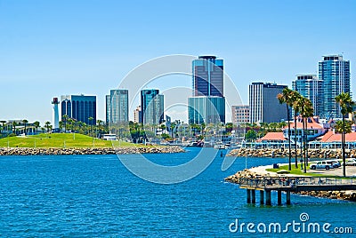 Long Beach, Los Angeles, California Stock Photo