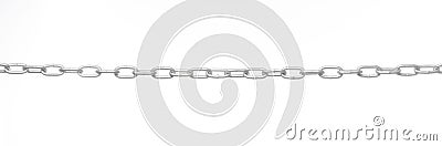 Long chain isolated Stock Photo