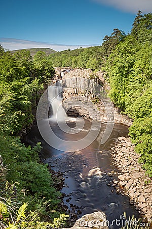 Long Exposure of High Force portrait Stock Photo