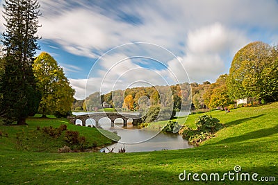 Stourhead Gardens Stock Photo