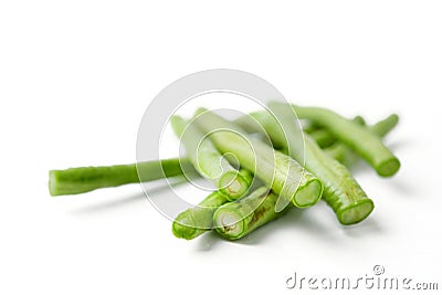 Long green beans Stock Photo