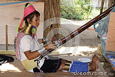 Long Neck Karen Editorial Stock Photo