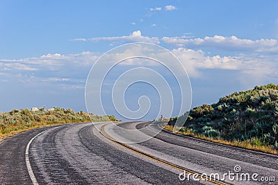The long roads Stock Photo