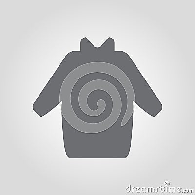 Long slave jacket icon Vector Illustration