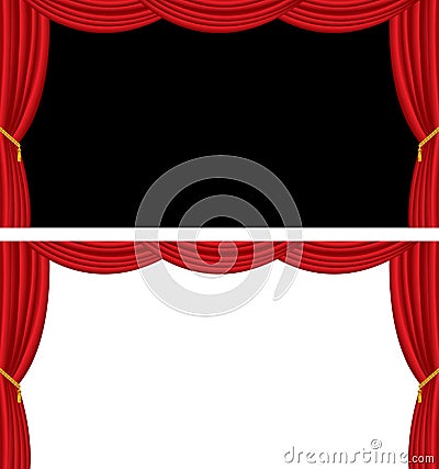 Long stage Vector Illustration