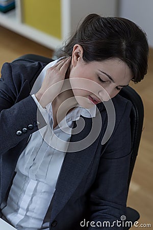 Long time at work Stock Photo