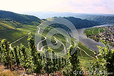 Long view in Germany Stock Photo