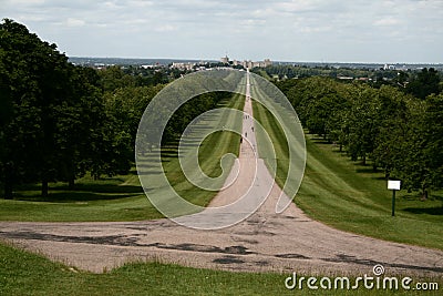 Long walk Stock Photo