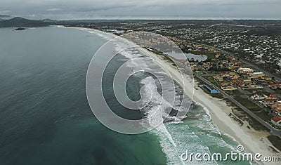 Long and wonderful beaches, Recreio dos Bandeirantes beach, Rio de Janeiro Brazil Stock Photo