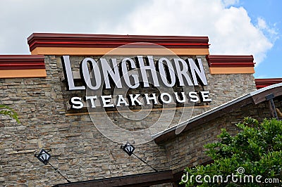 LongHorn Steakhouse Editorial Stock Photo