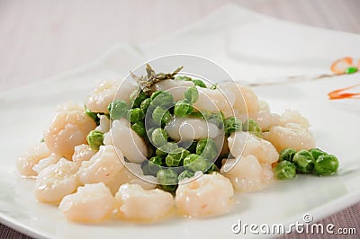 Longjing shrimp Stock Photo