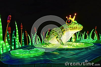 Longleat Festival of Light 2017 Editorial Stock Photo