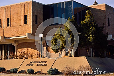 Longmont, Colorado Civic Center / City Hall Government Building Stock Photo