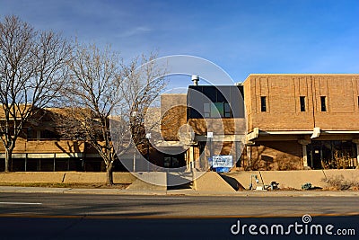 Longmont, Colorado Civic Center / City Hall Government Building Stock Photo