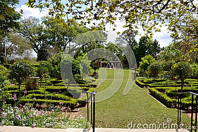 Longue Vue House and Gardens in New Orleans Stock Photo