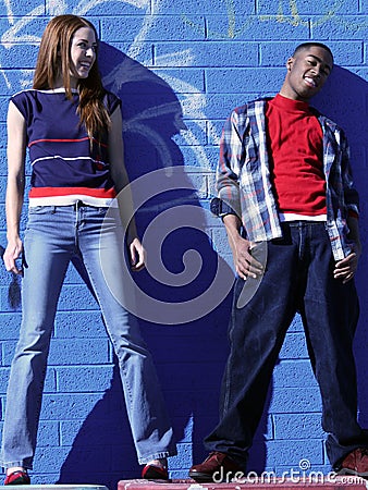 Look at my Shadow. Stock Photo