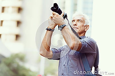 Looking for good shoots Stock Photo